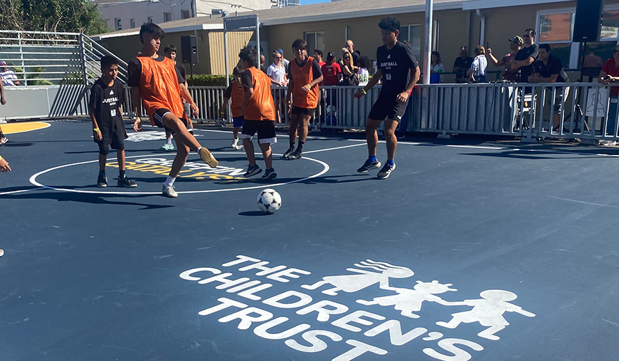First New Soccer Mini Pitch Opens in Downtown Miami; Many to Follow