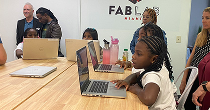 Fab Lab Miami Opens in Homestead to Bring Youth into Tech Space