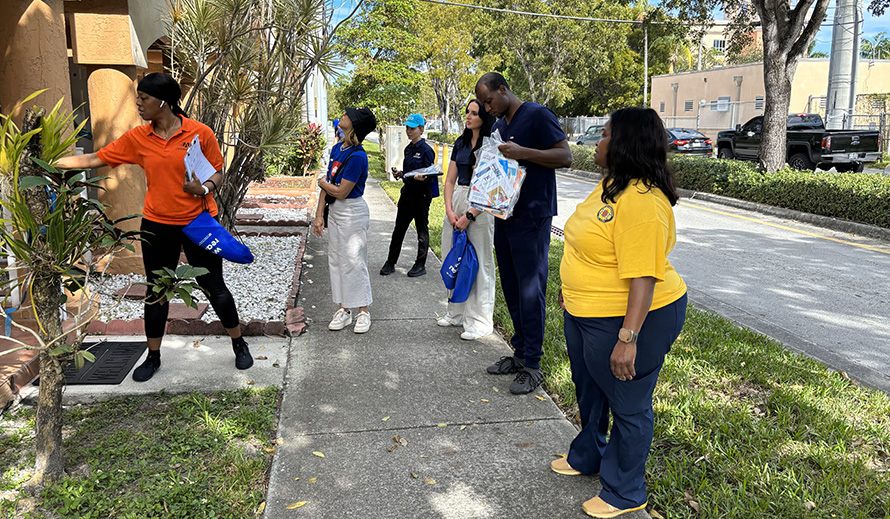 Trust Joins Partners for “Walking One Stop” in Hialeah