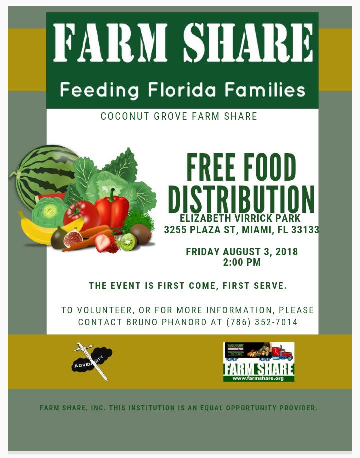 Free Food Distribution Sponsored By Farm Share The Children S Trust
