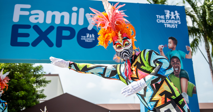 Stiltwalkers, popular characters, activities and more at the Family Expo. 