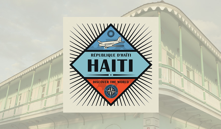 République D'Haiti Discover the World Logo