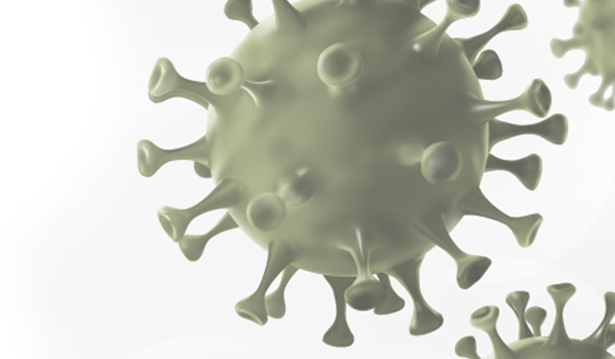 Graphic of coronavirus