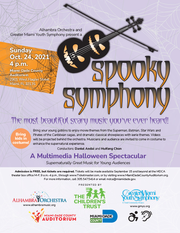 2021 Spooky Symphony Flyer